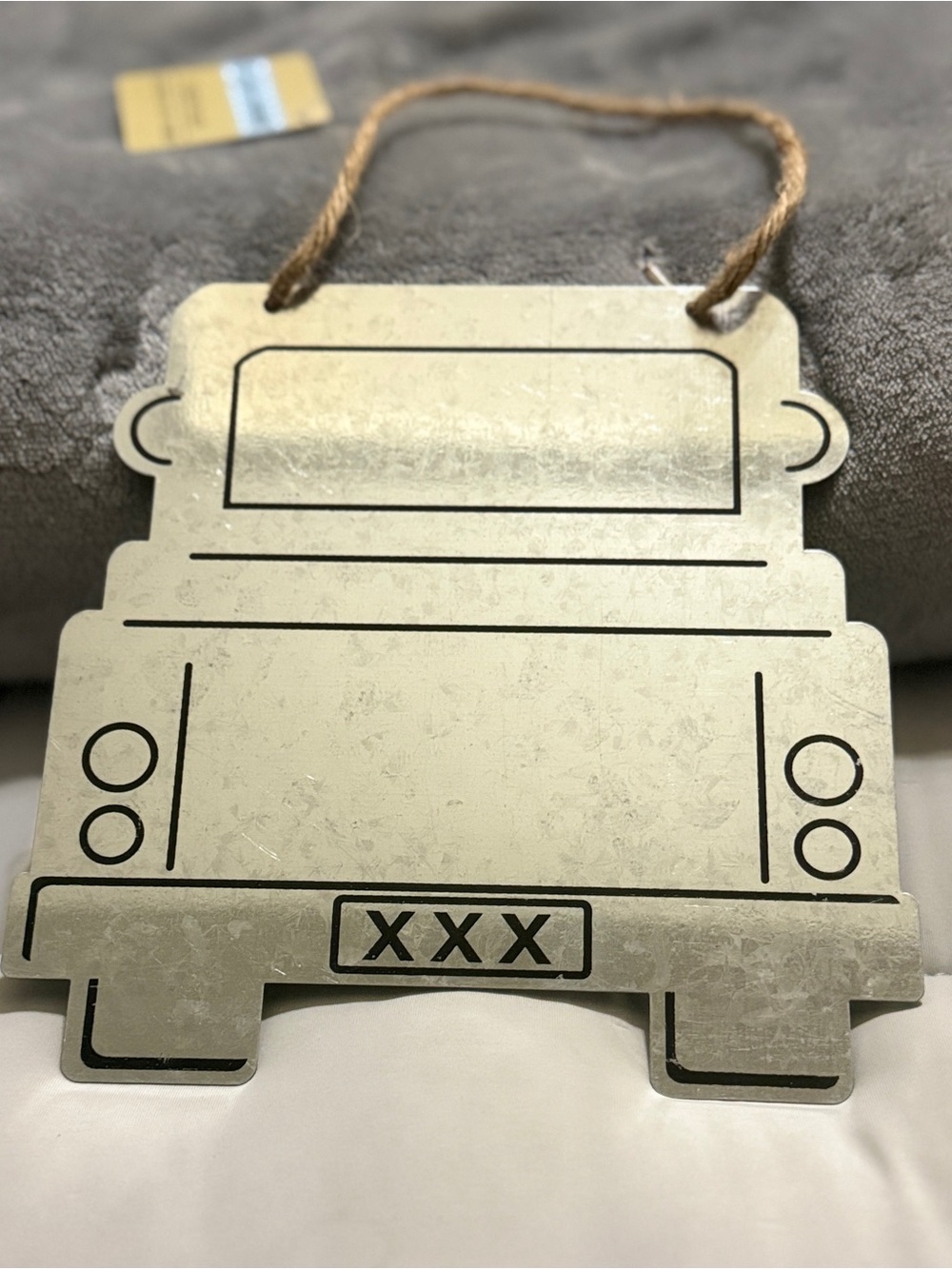 Galvanized Metal Truck